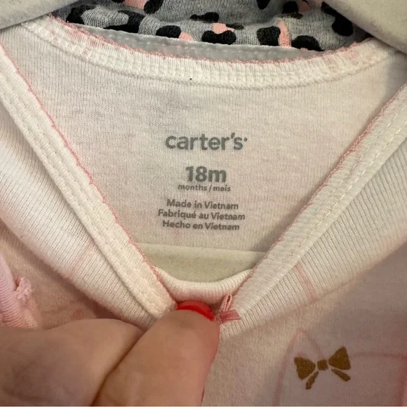 Bundle Set Of Onesie, Velour Hoodie Sweatshirt And Corduroy Pants 12 - 1… - Picture 8 of 17